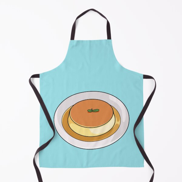 Item preview, Creme caramel cartoon illustration designed and sold by Misscartoon.