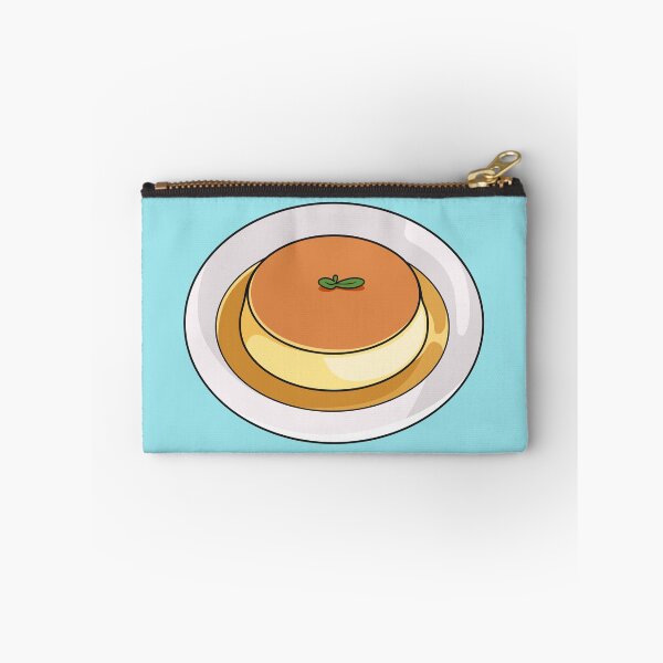 Item preview, Creme caramel cartoon illustration designed and sold by Misscartoon.