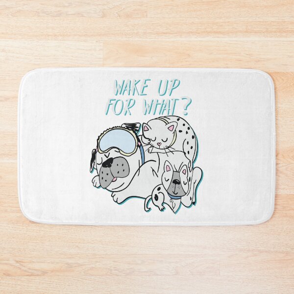 Item preview, Wake Up For What? Funny Sleepy Graphic Design designed and sold by zoripet Store.