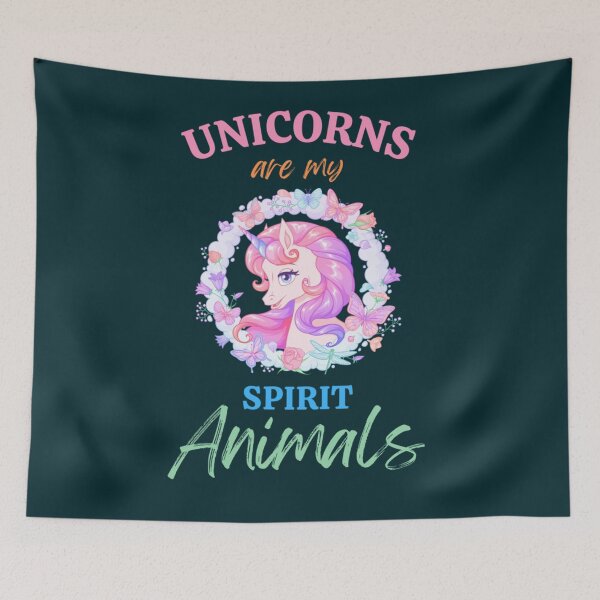 Item preview, Unicorns Arey Spirit Animals Unicorns Lovers  designed and sold by Andreameiery.