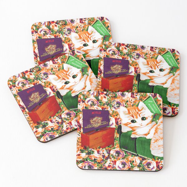 Item preview, Binge Watching and Book Reading Kitty designed and sold by KC Morcom.