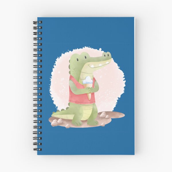 Item preview, Crocodile Eating Icecream  designed and sold by Andreameiery.