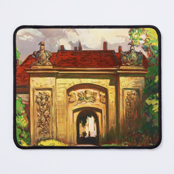 Item preview, La Porte De France a Phalsbourg 1940 Vintage French Railways Travel Poster designed and sold by retroposters.