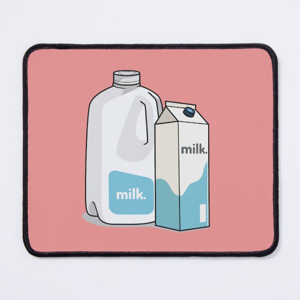 Item preview, Milk cartoon illustration designed and sold by Misscartoon.