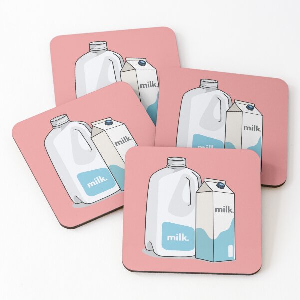 Item preview, Milk cartoon illustration designed and sold by Misscartoon.