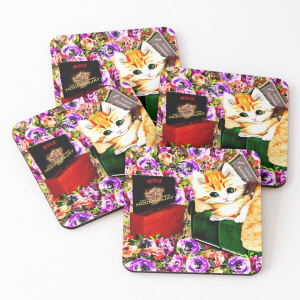 Item preview, Binge Watching and Book Reading Kitty designed and sold by KC Morcom.