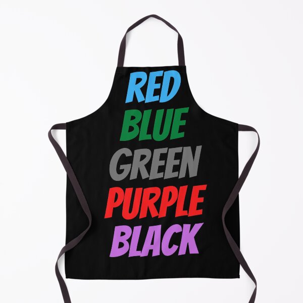 Item preview, RED BLUE GREEN PURPLE BLACK PRANK SHIRT designed and sold by builditdefendit.