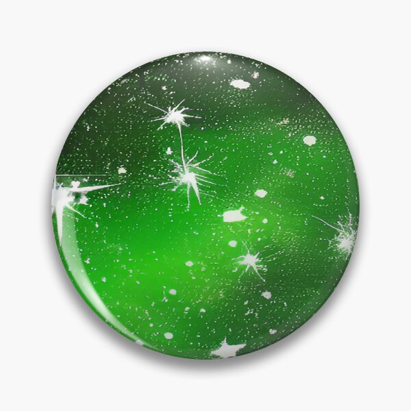 Item preview, Green black Stars Galaxy Night Sky Sci-fi Christmas Green  designed and sold by deniselynnimage.