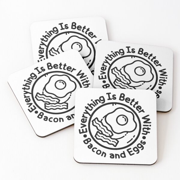Item preview, Everything Is Better With Bacon and Eggs designed and sold by SweetAndSpice.