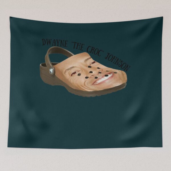 Item preview, Funny Dwayne The Croc Johnson Meme  designed and sold by Andreameiery.