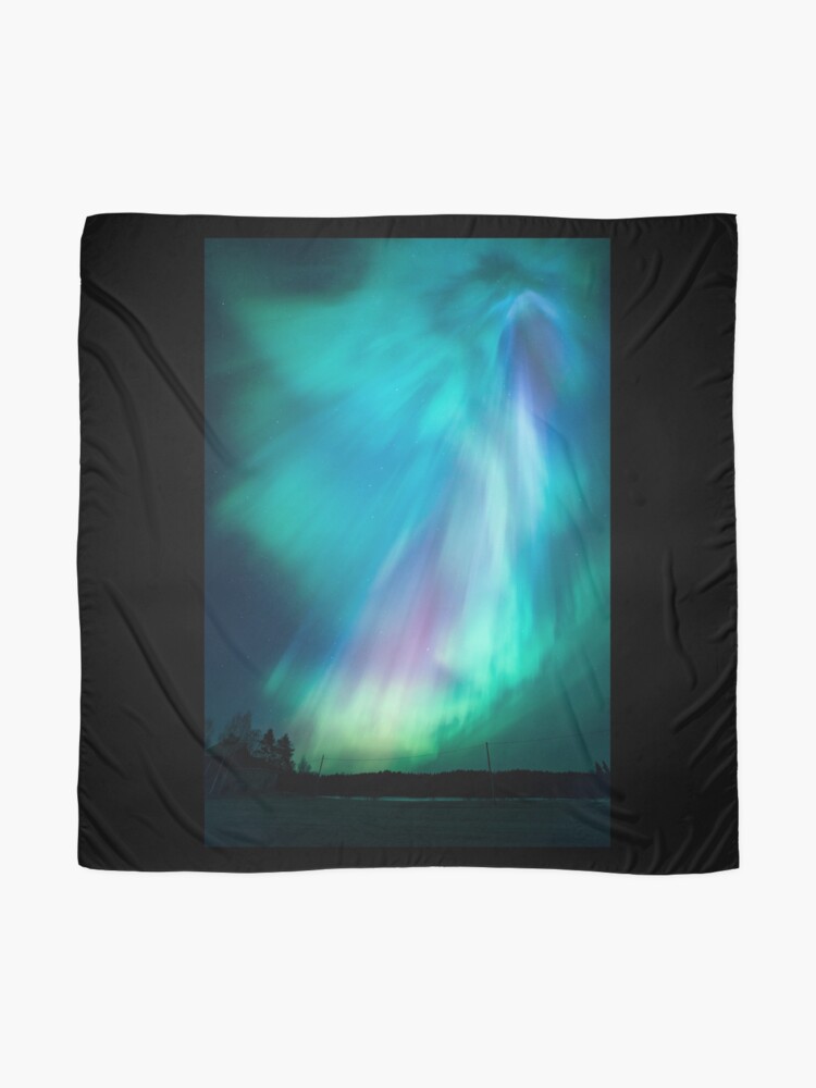 Alternate view of Beautiful northern lights Scarf