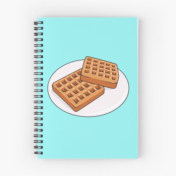 Item preview, Waffle cartoon illustration designed and sold by Misscartoon.