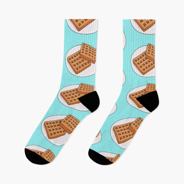 Item preview, Waffle cartoon illustration designed and sold by Misscartoon.