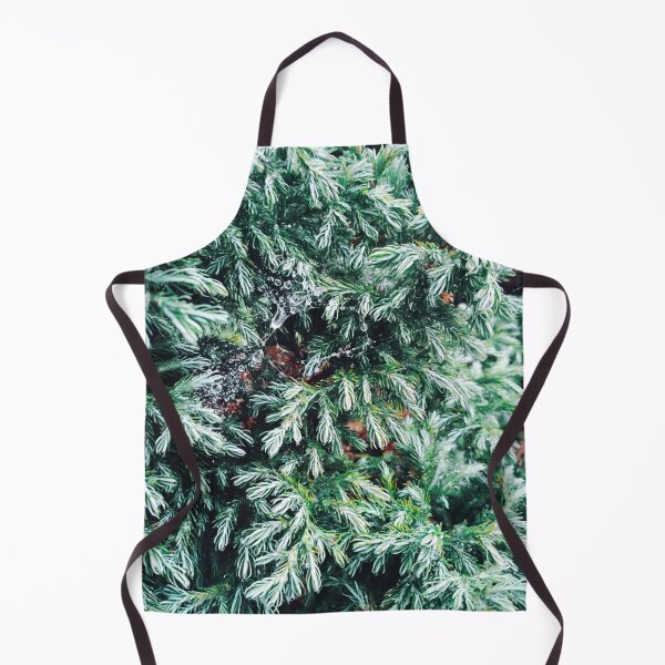 Item preview, Fir tree covered with drops of rain designed and sold by helenkaiy.