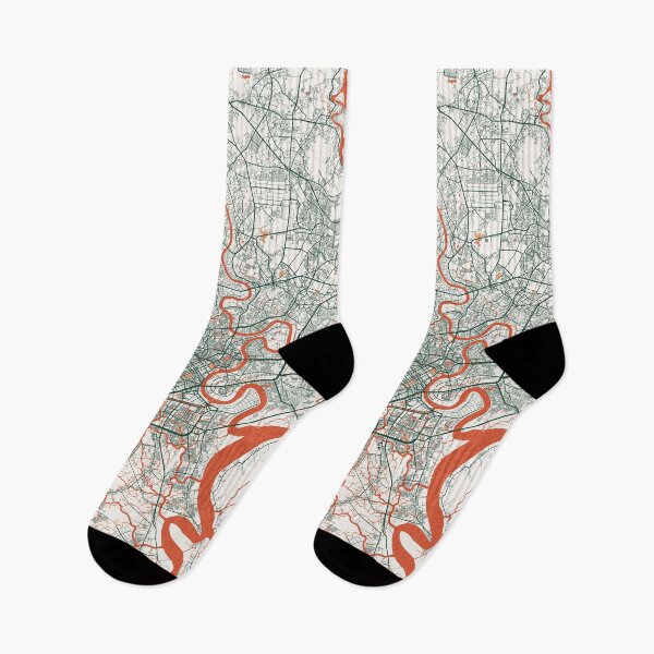Item preview, Ho Chi Minh City Map of Vietnam - Bohemian designed and sold by deMAP.