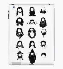 The Bearded Company Black and White iPad Case/Skin