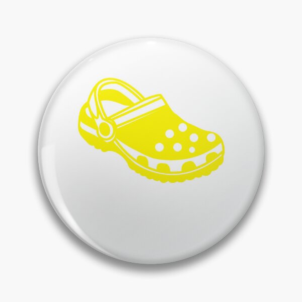 Item preview, Stylish Minimalist Simple Crocs Jibbitz Yellow  designed and sold by Andreameiery.