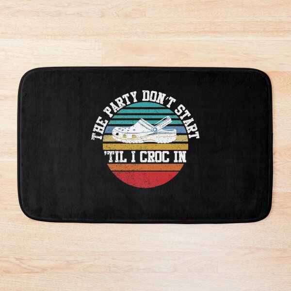 Item preview, The party dont start til i croc vintage in   designed and sold by Andreameiery.