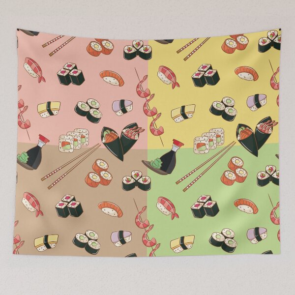 Item preview, Sushi designed and sold by Pink Pineapple Works.