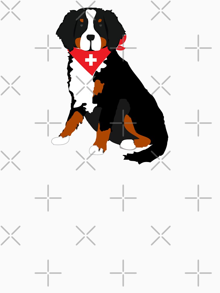 Bernese Mountain Dog Swiss Cross by emrdesigns