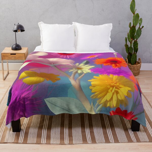 Item preview, Colorful flowers designed and sold by REALDesign-Shop.
