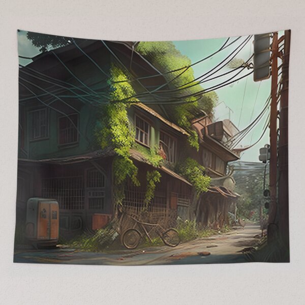 Item preview, Desolate Urban View designed and sold by D3monic.