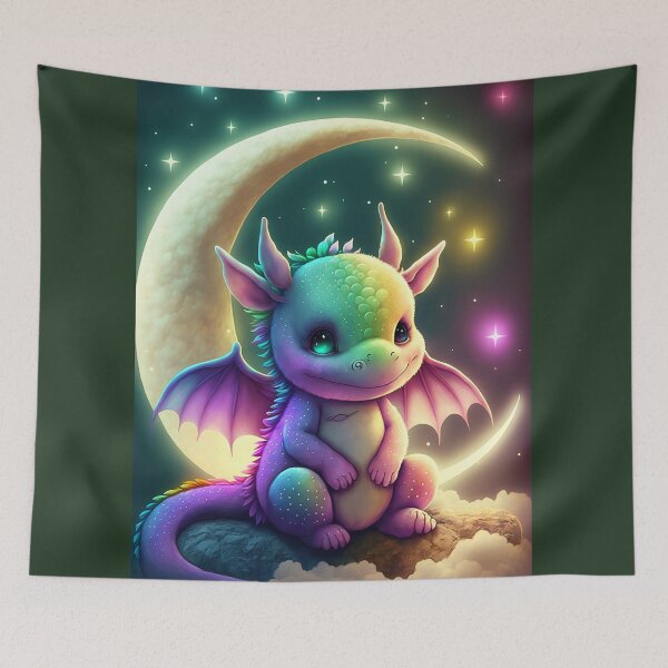 Item preview, Baby Moon Dragon designed and sold by MyMagicalPlace.