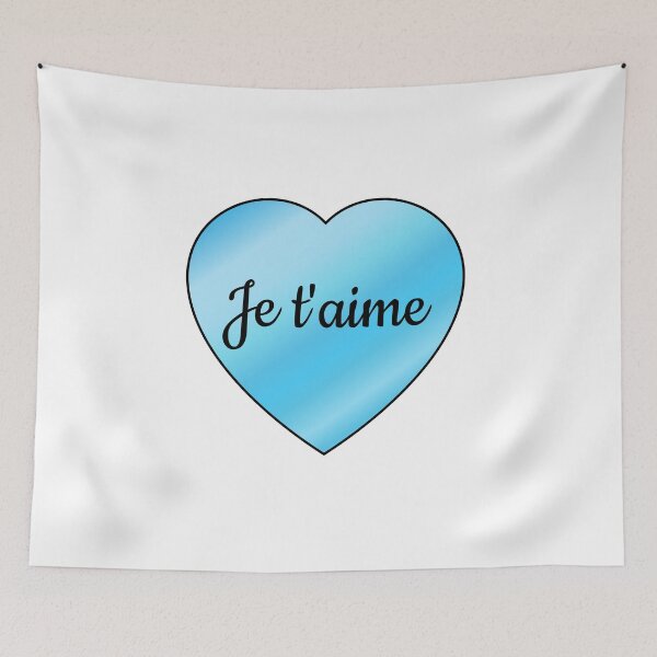 Item preview,  Je Taime - I love you in French - Valentines Heart designed and sold by Inspirationmotivation.