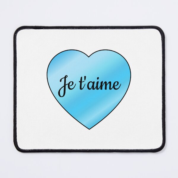 Item preview,  Je Taime - I love you in French - Valentines Heart designed and sold by Inspirationmotivation.