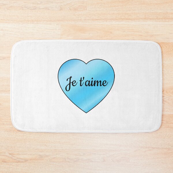 Item preview,  Je Taime - I love you in French - Valentines Heart designed and sold by Inspirationmotivation.