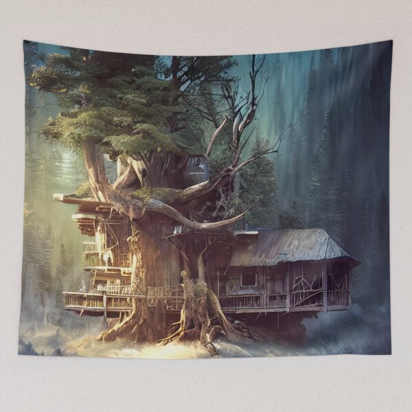 Item preview, Enchanted Forest Retreat designed and sold by D3monic.