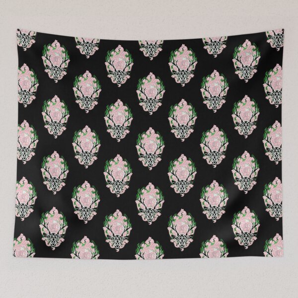 Item preview, Geometric deer on fire designed and sold by paviash.