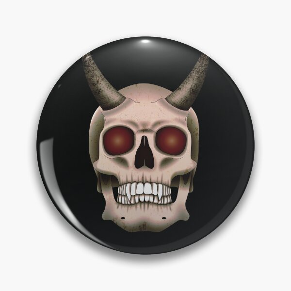 Item preview, Demon Skull designed and sold by NightOwl1485.