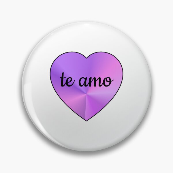 Item preview, Te amo - I love you in Spanish -  Valentines Day Heart corazon   designed and sold by Inspirationmotivation.