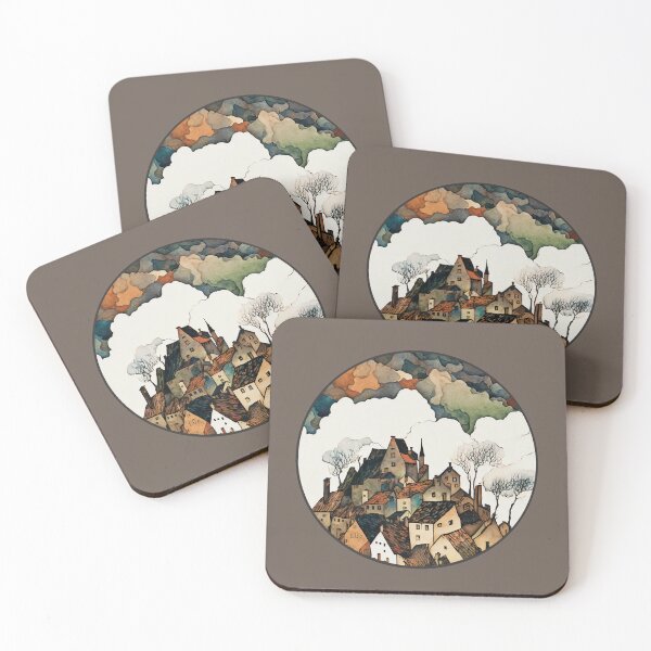 Item preview, An Old City Covered In Clouds designed and sold by Alican Yavuzbarut.