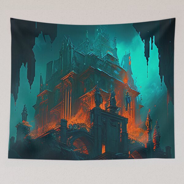 Item preview, Fantasy Cathedral designed and sold by D3monic.