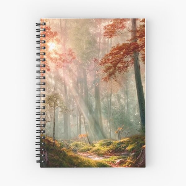 Artikelvorschau, Ein leuchtender Herbstwald entworfen und verkauft von MoonlightFoxes.