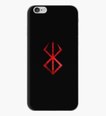 Vinilo o funda para iPhone Marca de sacrificio - Rojo
