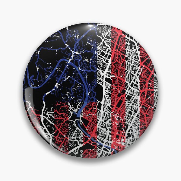 Item preview, Austin Texas city map with US flag black and white designed and sold by gifts-ideas.