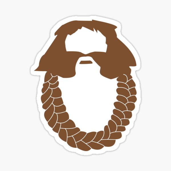 Bombur's Beard Sticker