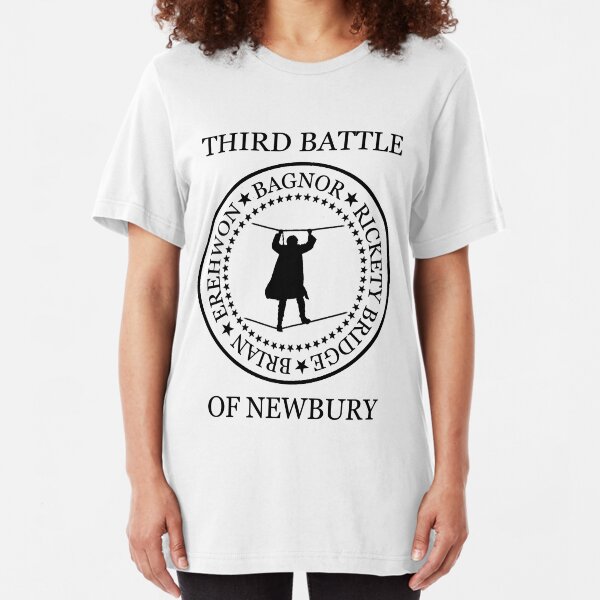 Third Battle of Newbury - Bagnor (black 602) Slim Fit T-Shirt