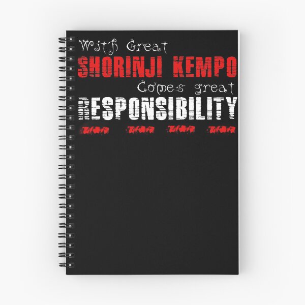 Item preview, With great Shorinji Kempo comes great responsibility designed and sold by MartialArtsNerd.