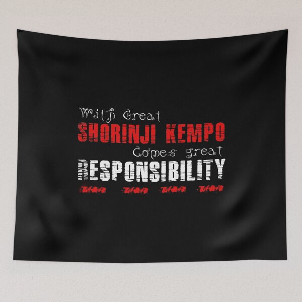 Item preview, With great Shorinji Kempo comes great responsibility designed and sold by MartialArtsNerd.