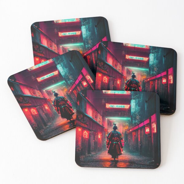 Item preview, Imminent- Cyberpunk Samurai designed and sold by ArkMinted.