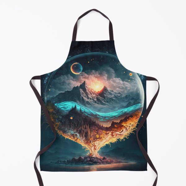 Item preview, Twilight Wonder: A Sky View of Bioluminescent Ponds and Flowers at Night designed and sold by The-Sinister.