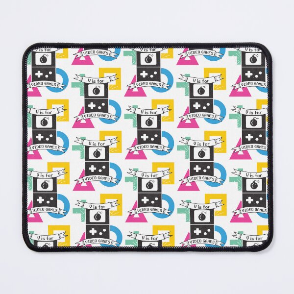 Item preview, V is for video games - Funny Gamer designed and sold by VichallanStudio.