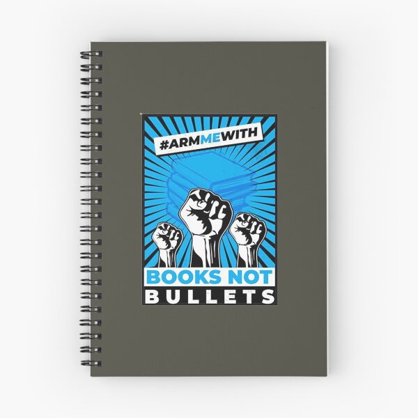 Item preview, Arm Me With Books Not Bullets designed and sold by SierraLarso.