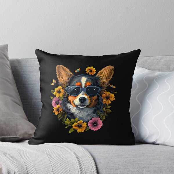 Artikelvorschau, Cooles langhaariges Chihuahua - Langhaariger Hundemama-Liebhaber - Kawaii-Tier mit Blumen entworfen und verkauft von Top Seller ⭐⭐⭐⭐⭐ 5/5.