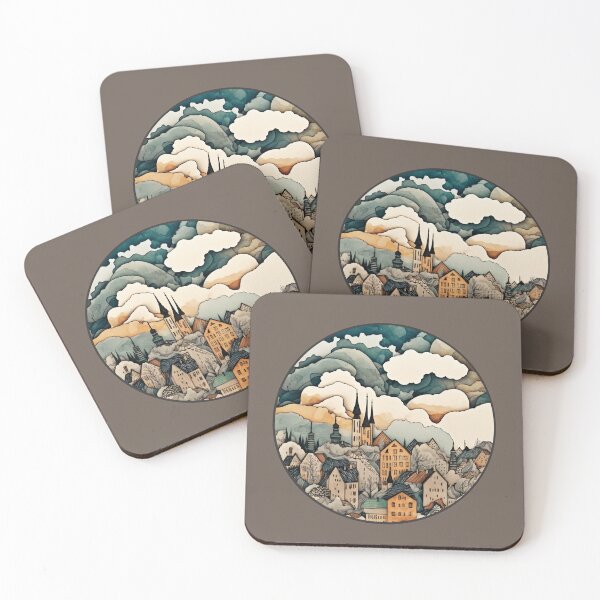 Item preview, An Old City Covered In Clouds designed and sold by Alican Yavuzbarut.