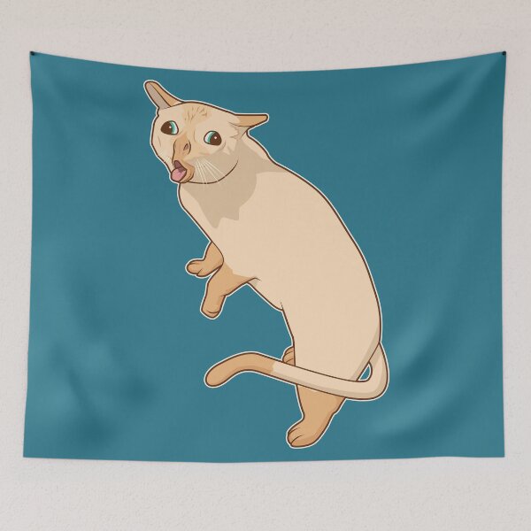 Item preview, cough cat meme designed and sold by Rzera-.